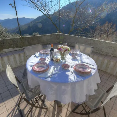 Antica Casa Del Canto-relax, Natura, Bike, Fast Wifi, Private Parking Prázdninový dům Calice Ligure