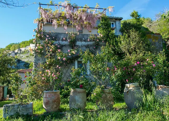 別荘 Antica Casa Del Canto-relax, Natura, Bike, Fast Wifi, Private Parking *