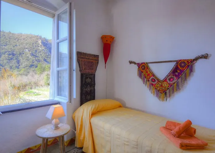 Antica Casa Del Canto-relax, Natura, Bike, Fast Wifi, Private Parking בית נופש Calice Ligure